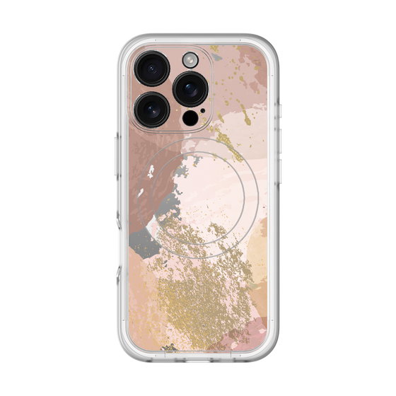 スリムプロテクションプレミアムケース with MagSafe［ Champagne pink ］