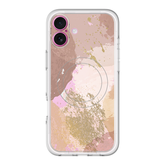 スリムプロテクションプレミアムケース with MagSafe［ Champagne pink ］