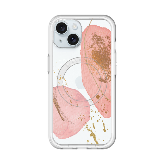 スリムプロテクションプレミアムケース with MagSafe［ Romantic pink ］