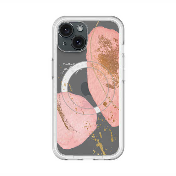 スリムプロテクションプレミアムケース with MagSafe［ Romantic pink ］