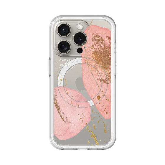 スリムプロテクションプレミアムケース with MagSafe［ Romantic pink ］