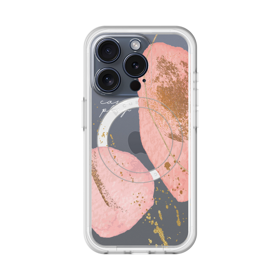 スリムプロテクションプレミアムケース with MagSafe［ Romantic pink ］