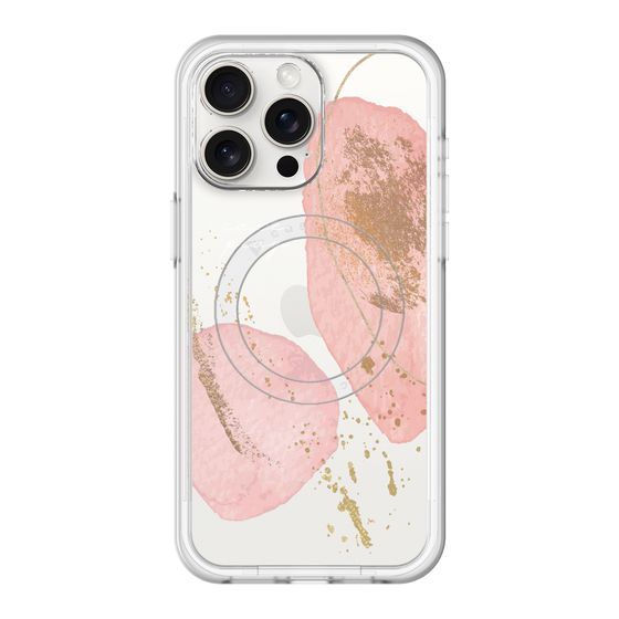 スリムプロテクションプレミアムケース with MagSafe［ Romantic pink ］