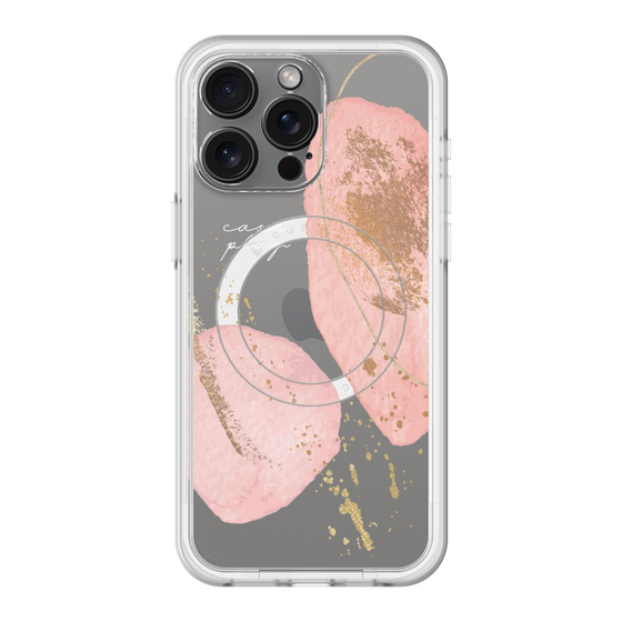 スリムプロテクションプレミアムケース with MagSafe［ Romantic pink ］