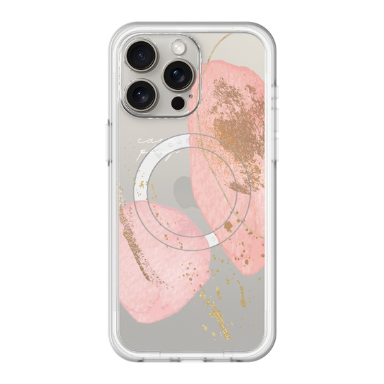 スリムプロテクションプレミアムケース with MagSafe［ Romantic pink ］