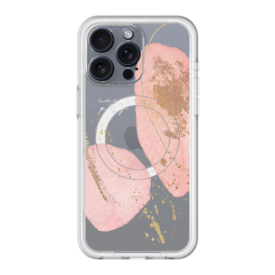 スリムプロテクションプレミアムケース with MagSafe［ Romantic pink ］