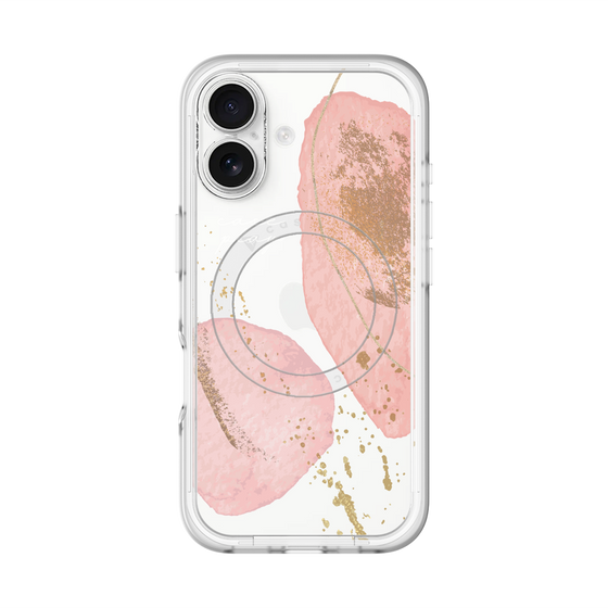 スリムプロテクションプレミアムケース with MagSafe［ Romantic pink ］