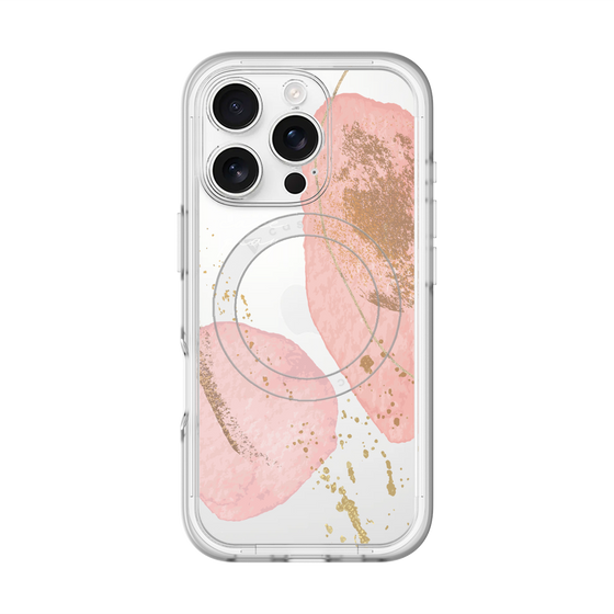 スリムプロテクションプレミアムケース with MagSafe［ Romantic pink ］