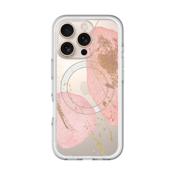 スリムプロテクションプレミアムケース with MagSafe［ Romantic pink ］