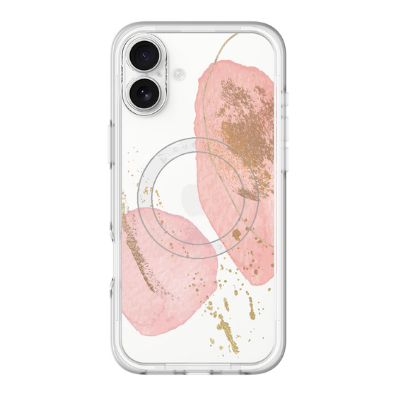 スリムプロテクションプレミアムケース with MagSafe［ Romantic pink ］