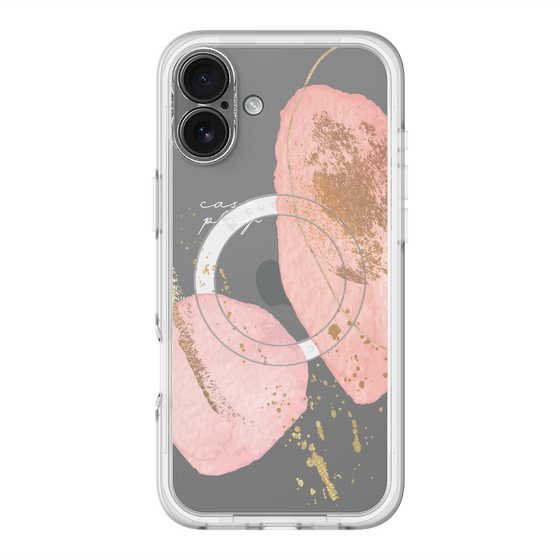 スリムプロテクションプレミアムケース with MagSafe［ Romantic pink ］