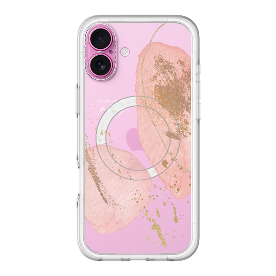 スリムプロテクションプレミアムケース with MagSafe［ Romantic pink ］