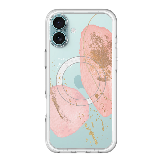 スリムプロテクションプレミアムケース with MagSafe［ Romantic pink ］