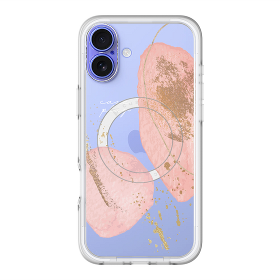 スリムプロテクションプレミアムケース with MagSafe［ Romantic pink ］