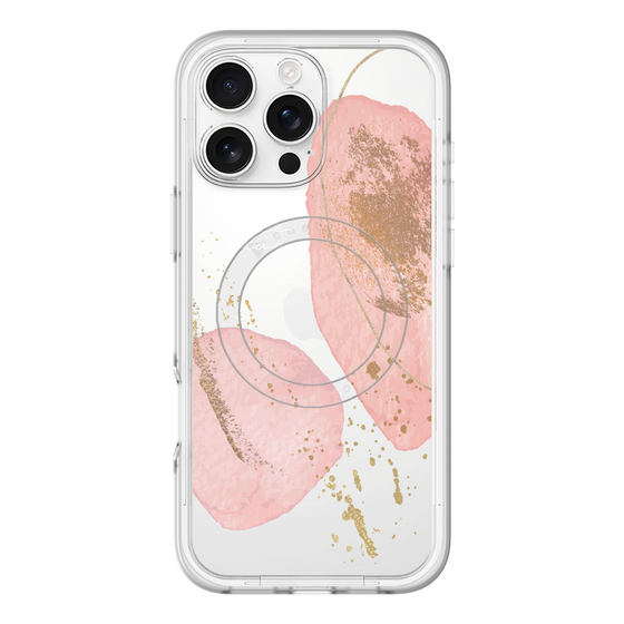 スリムプロテクションプレミアムケース with MagSafe［ Romantic pink ］