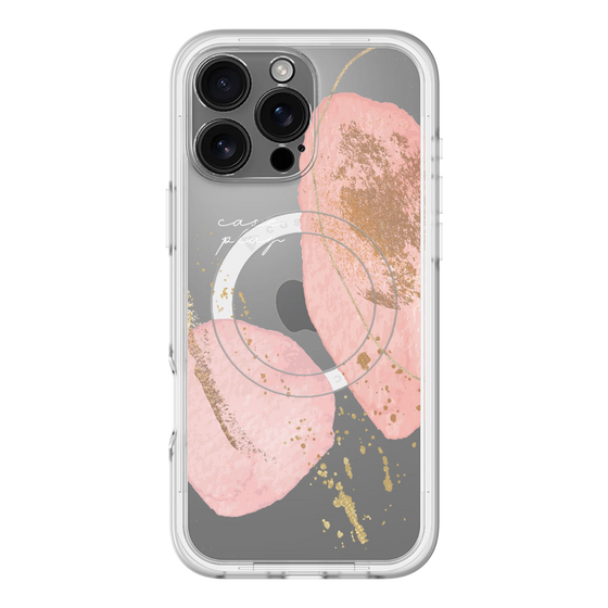 スリムプロテクションプレミアムケース with MagSafe［ Romantic pink ］