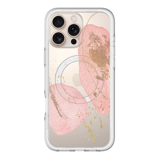 スリムプロテクションプレミアムケース with MagSafe［ Romantic pink ］