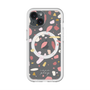 スリムプロテクションプレミアムケース with MagSafe［ Pink pieces ］
