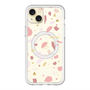 スリムプロテクションプレミアムケース with MagSafe［ Pink pieces ］
