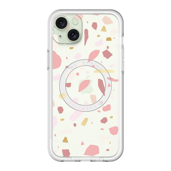 スリムプロテクションプレミアムケース with MagSafe［ Pink pieces ］