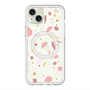 スリムプロテクションプレミアムケース with MagSafe［ Pink pieces ］