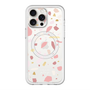 スリムプロテクションプレミアムケース with MagSafe［ Pink pieces ］