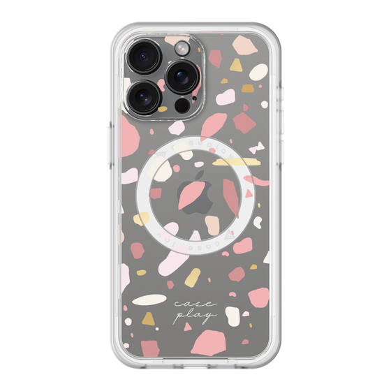 スリムプロテクションプレミアムケース with MagSafe［ Pink pieces ］