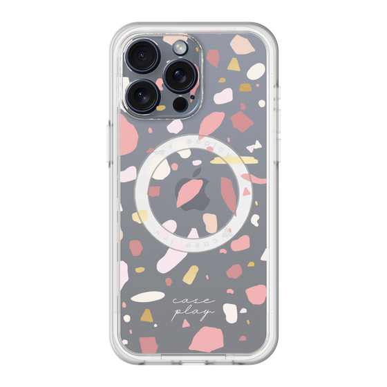 スリムプロテクションプレミアムケース with MagSafe［ Pink pieces ］