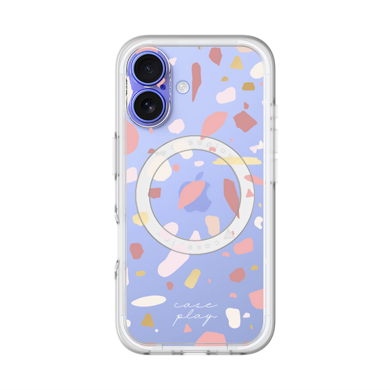 スリムプロテクションプレミアムケース with MagSafe［ Pink pieces ］