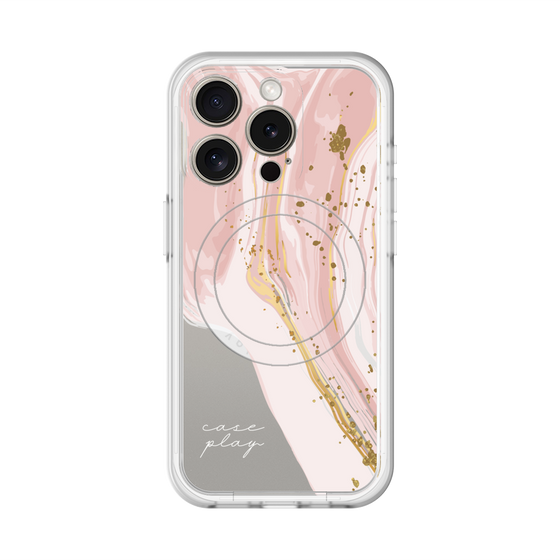 スリムプロテクションプレミアムケース with MagSafe［ Melting pink ］