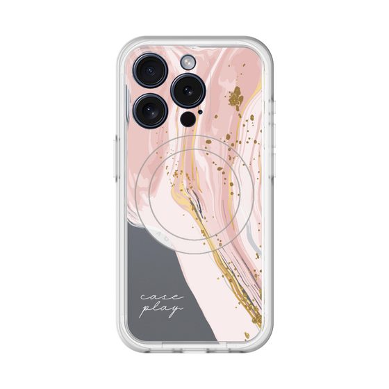 スリムプロテクションプレミアムケース with MagSafe［ Melting pink ］