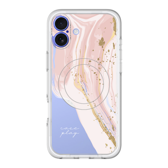 スリムプロテクションプレミアムケース with MagSafe［ Melting pink ］