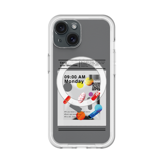 スリムプロテクションプレミアムケース with MagSafe［ 9:00 AM Monday ］