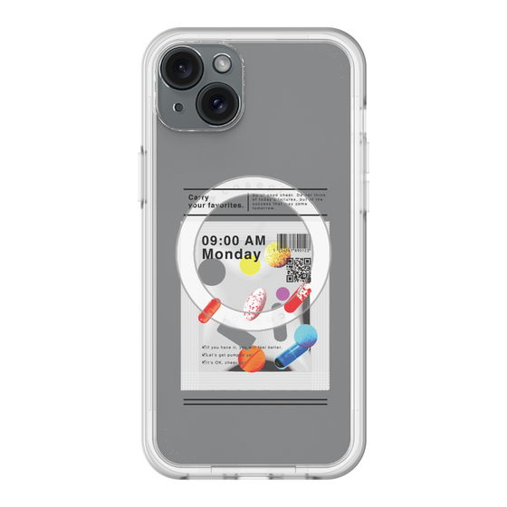 スリムプロテクションプレミアムケース with MagSafe［ 9:00 AM Monday ］