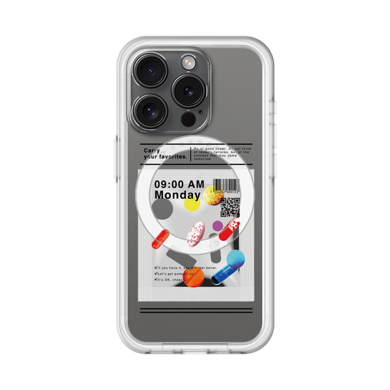 スリムプロテクションプレミアムケース with MagSafe［ 9:00 AM Monday ］