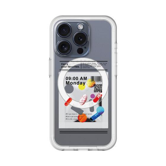 スリムプロテクションプレミアムケース with MagSafe［ 9:00 AM Monday ］