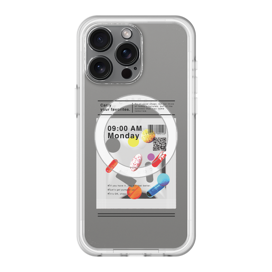スリムプロテクションプレミアムケース with MagSafe［ 9:00 AM Monday ］