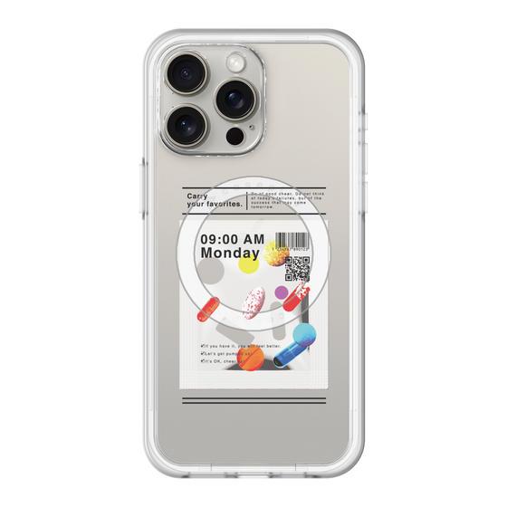 スリムプロテクションプレミアムケース with MagSafe［ 9:00 AM Monday ］