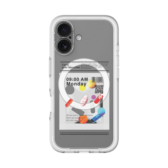 スリムプロテクションプレミアムケース with MagSafe［ 9:00 AM Monday ］