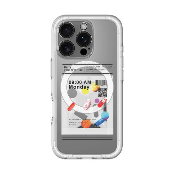 スリムプロテクションプレミアムケース with MagSafe［ 9:00 AM Monday ］