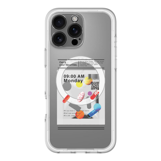スリムプロテクションプレミアムケース with MagSafe［ 9:00 AM Monday ］