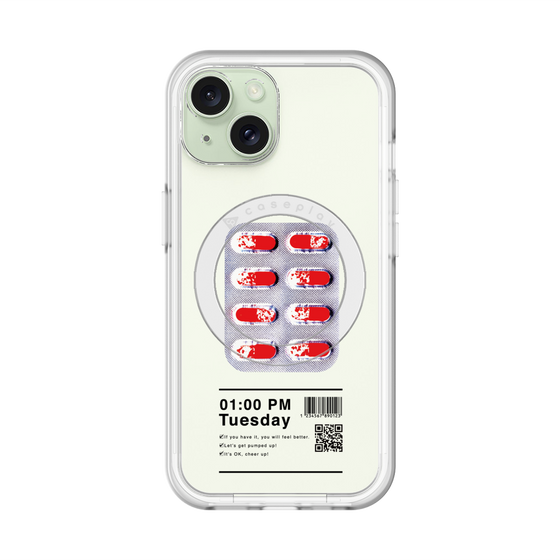スリムプロテクションプレミアムケース with MagSafe［ 01:00 PM Tuesday ］