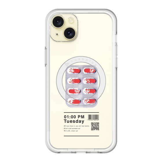 スリムプロテクションプレミアムケース with MagSafe［ 01:00 PM Tuesday ］