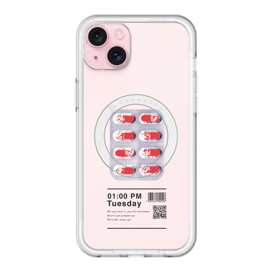 スリムプロテクションプレミアムケース with MagSafe［ 01:00 PM Tuesday ］