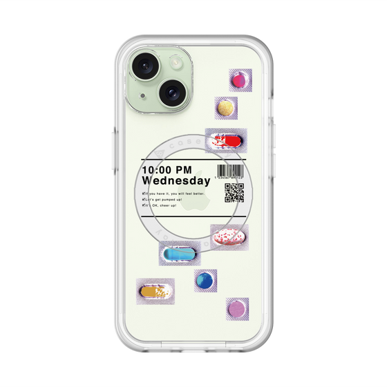 スリムプロテクションプレミアムケース with MagSafe［ 10:00 PM Wednesday ］