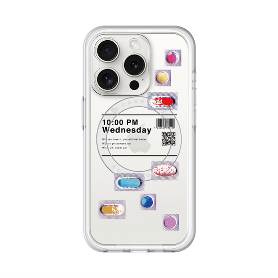 スリムプロテクションプレミアムケース with MagSafe［ 10:00 PM Wednesday ］