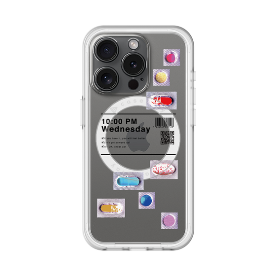 スリムプロテクションプレミアムケース with MagSafe［ 10:00 PM Wednesday ］