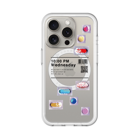 スリムプロテクションプレミアムケース with MagSafe［ 10:00 PM Wednesday ］