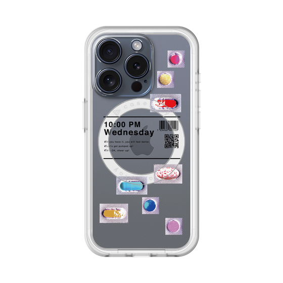 スリムプロテクションプレミアムケース with MagSafe［ 10:00 PM Wednesday ］