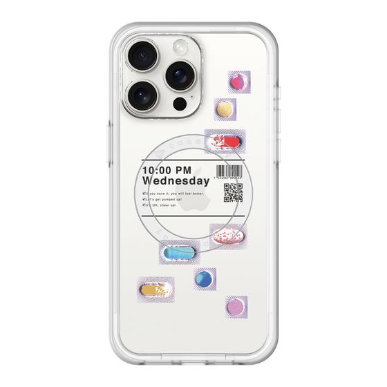 スリムプロテクションプレミアムケース with MagSafe［ 10:00 PM Wednesday ］